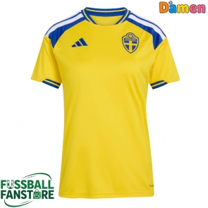Schweden Replik Heimtrikot Damen WM 2026 Kurzarm
